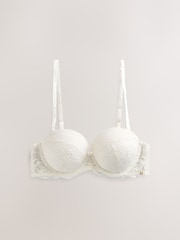 Cream Strapless Multiway Push Up Wow Tripple Boost Lace Multiway Bra A-D - Image 1 of 3