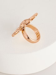 Gold Tone Sun Ring - Image 4 of 4