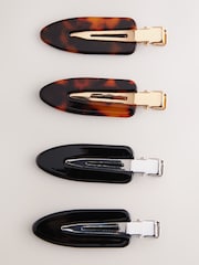 Black/Tort No Crease Hair Clip - Image 1 of 4