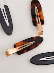 Black/Tort No Crease Hair Clip - Image 4 of 4