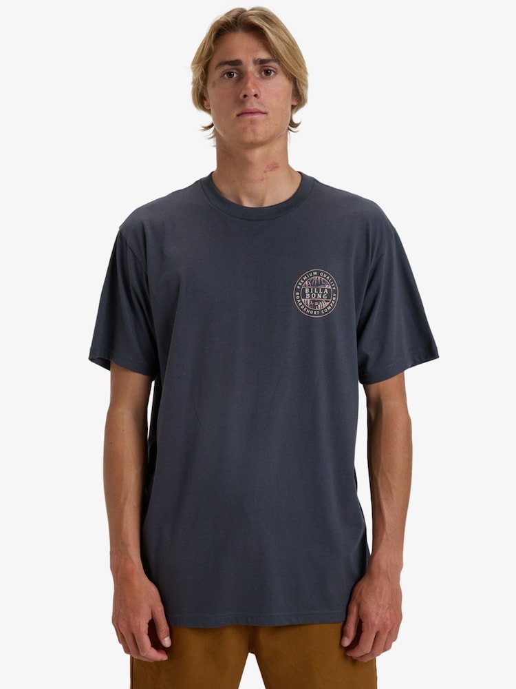 Billabong Graphic Back Print Short Sleeve Logo T-Shirt - Image 1 of 6