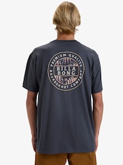 Billabong Graphic Back Print Short Sleeve Logo T-Shirt - Image 2 of 6