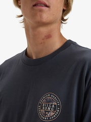 Billabong Graphic Back Print Short Sleeve Logo T-Shirt - Image 3 of 6