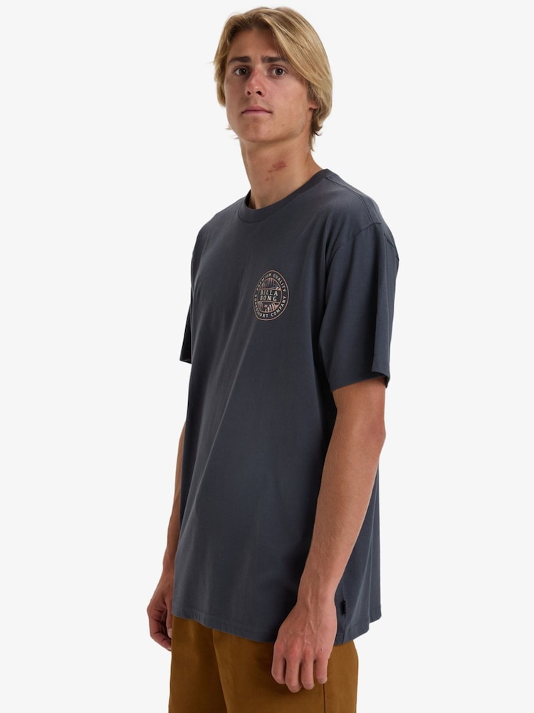 Billabong Graphic Back Print Short Sleeve Logo T-Shirt - Image 4 of 6