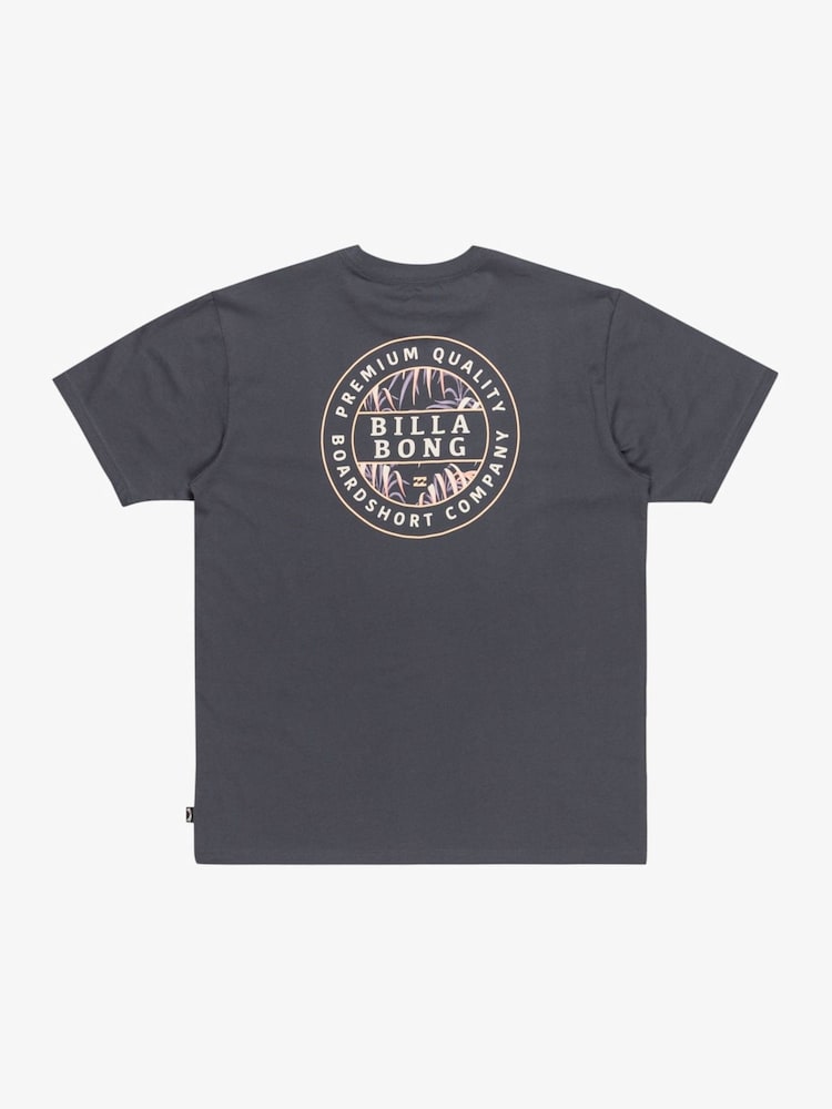 Billabong Graphic Back Print Short Sleeve Logo T-Shirt - Image 6 of 6