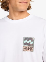 Billabong Graphic Back Print Short Sleeve Logo T-Shirt - Image 4 of 6