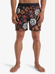 Billabong Vacay Printed Logo Black Swim Shorts - Image 1 of 4