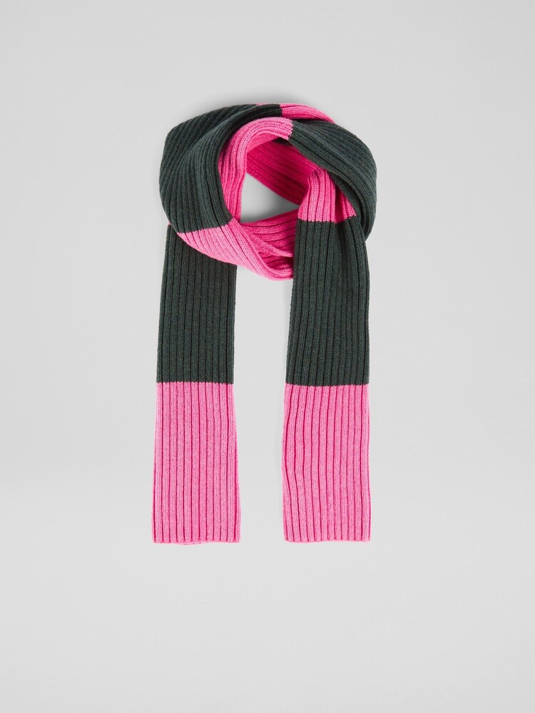 LK Bennett Elodie Mix Rib Knit Scarf - Bild 2 von 3