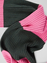 LK Bennett Elodie Mix Rib Knit Scarf - Bild 3 von 3