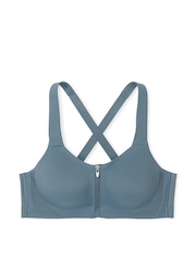 Victoria's Secret Dark Steel Blue Front Close High Support Sports Bra - Image 3 of 3
