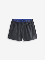 DSquared2 Black Underwear Logo Waistband Swim Shorts - Image 1 of 5