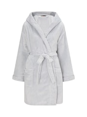 Gris - Ann Summers Signature Sparkle Fluffy Robe - Imagen 5 de 6