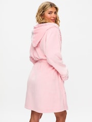 Rosa - Ann Summers Signature Sparkle Fluffy Robe - Imagen 2 de 5