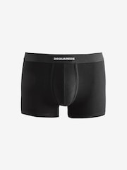 DSquared2 Black Underwear Waistband Logo Boxers 2 Pack - Image 3 of 3