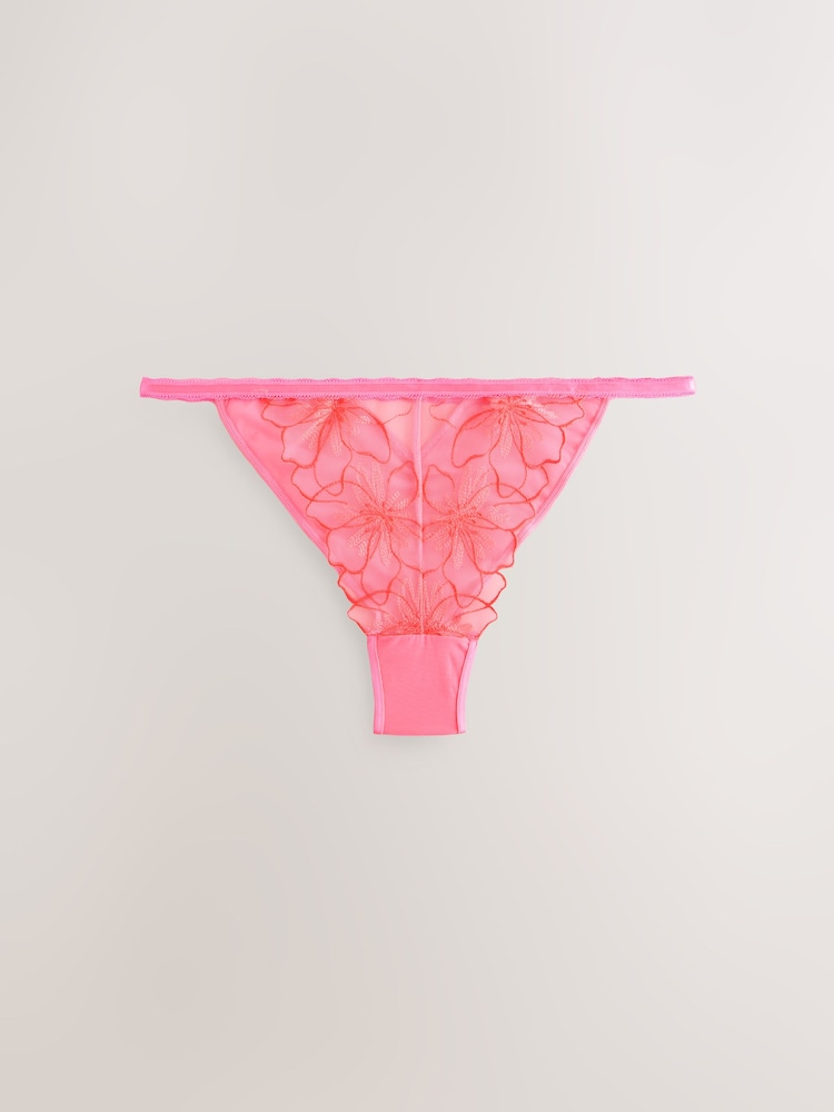 Rosa brillante - Premium Embroidery Knickers - Imagen 1 de 3 Rosa brillante - Premium Embroidery Knickers - Imagen 1 de 3