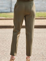 Sosandar Green Tapered Trousers - Image 4 of 5
