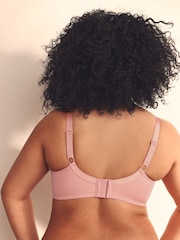 Pink/Khaki F-K Cup Under Arm Smoothing Non Pad Wired Minimising Ultimate Comfort Bras 2 Pack - Image 5 of 10