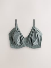 Pink/Khaki F-K Cup Under Arm Smoothing Non Pad Wired Minimising Ultimate Comfort Bras 2 Pack - Image 8 of 10