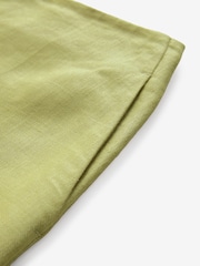 Green N Premium 100% Linen Wide Leg Trousers - Image 9 of 9