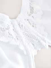 White F-K Ultimate Support Comfort Lace Minimising Full Cup Bra - Image 12 of 12