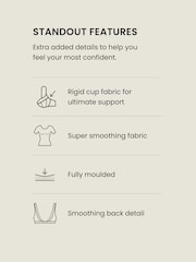White F-K Ultimate Support Comfort Lace Minimising Full Cup Bra - Image 3 of 7