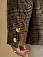 Joules Field Coat Brown Contemporary Tweed - Image 14 of 16