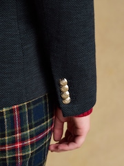 Joules Albury Navy Cotton Rich Blazer - Image 9 of 11