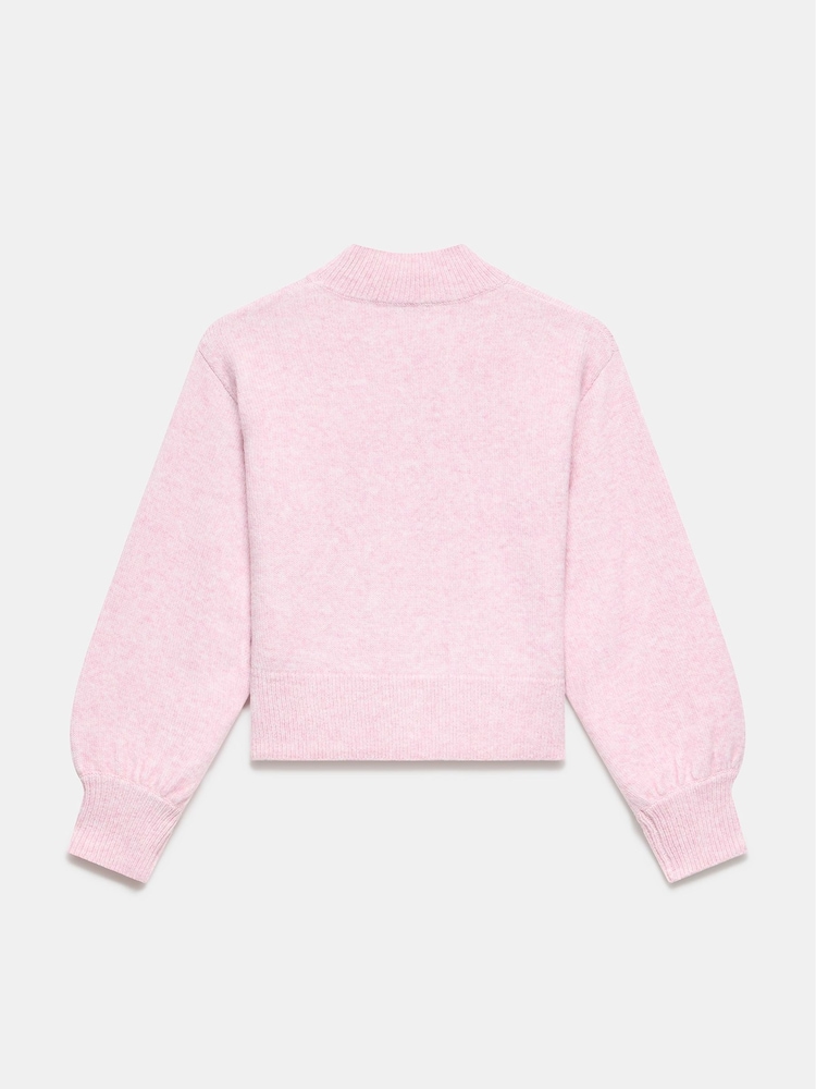 Mint Velvet Pink High Neck Jumper - Image 4 of 4