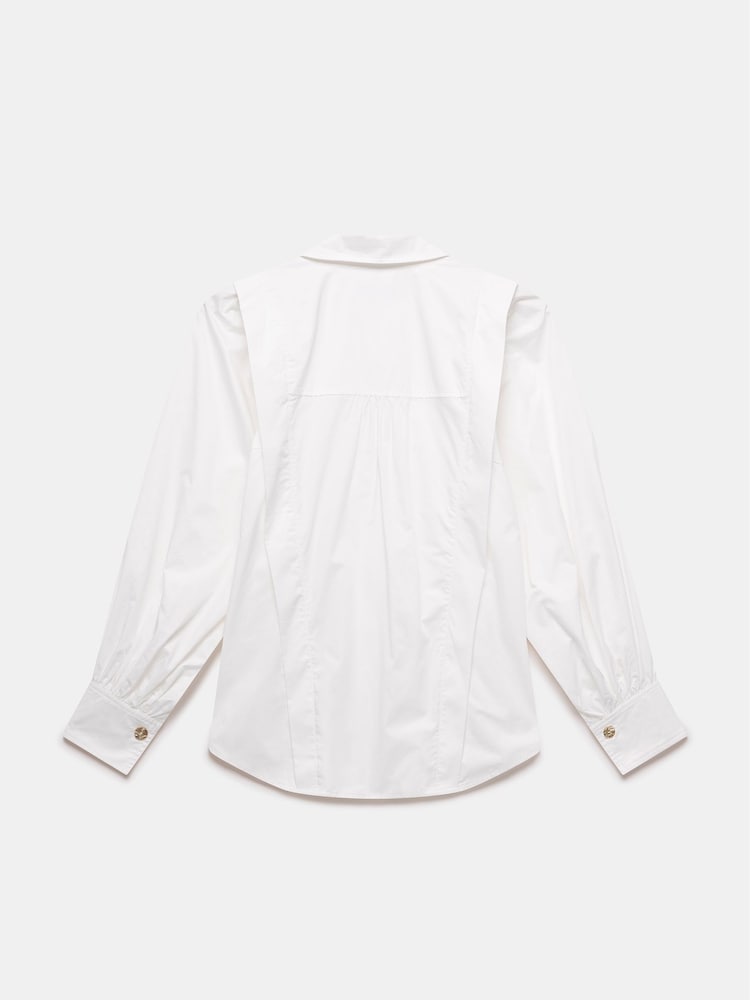 Mint Velvet White 100% Cotton Puff Sleeve Shirt - Image 6 of 6 Mint Velvet White 100% Cotton Puff Sleeve Shirt - Image 6 of 6