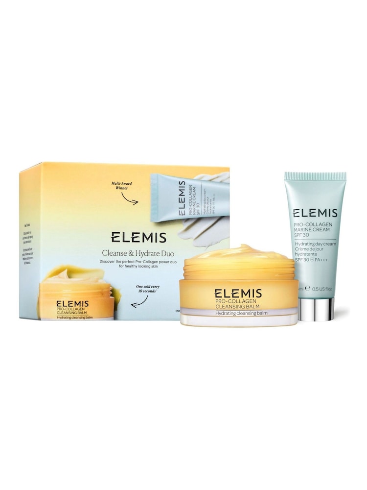 ELEMIS Cleanse Hydrate Duo Gift Set (Worth £66.00), Saving 33% - Image 1 of 5 ELEMIS Cleanse Hydrate Duo Gift Set (Worth £66.00), Saving 33% - Image 1 of 5