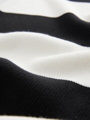 Black & White Stripe Maternity Knitted Dress - Image 7 of 8