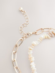 Natural Real Shell Chipping Anklet Pack - Image 3 of 5