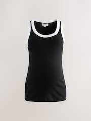 Negro/rosa - Pack de 2 camisetas sin mangas de premamá - Imagen 4 de 13