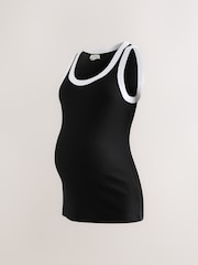 Negro/rosa - Pack de 2 camisetas sin mangas de premamá - Imagen 5 de 13
