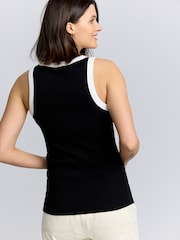 Negro/rosa - Pack de 2 camisetas sin mangas de premamá - Imagen 9 de 13