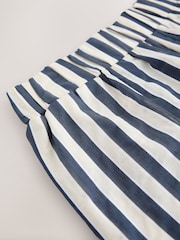 Navy Stripe Maternity Pull On Shorts - Image 8 of 8
