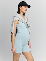 Azul claro - Maternity Active Unitard Jumpsuit - Imagen 1 de 9
