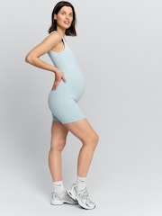 Azul claro - Maternity Active Unitard Jumpsuit - Imagen 2 de 9