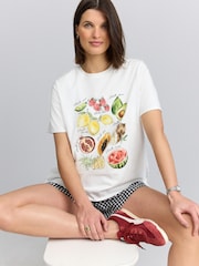 Fruit graphic - Maternity Nursing 100% Cotton T-Shirt - Изображение 1 8