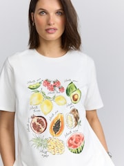 Fruit graphic - Maternity Nursing 100% Cotton T-Shirt - Изображение 2 8
