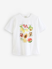 Fruit graphic - Maternity Nursing 100% Cotton T-Shirt - Изображение 6 8