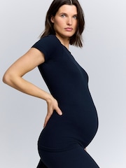 marine - Maternity Rib Seamless Top - Image 2 de 9