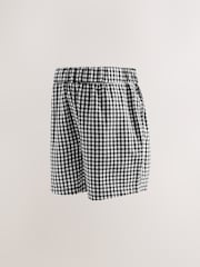 Gingham Maternity Pull On Shorts - Image 7 of 9