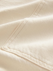 Ecru Maternity Carpenter Jeans - Image 7 of 8