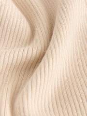 Oatmeal Maternity Tie Front Knitted Vest - Image 9 of 10