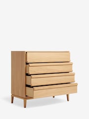 Jasper Conran London Oak Belgrave Chest of Drawers - Image 2 of 5