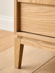 Jasper Conran London Oak Belgrave Chest of Drawers - Image 3 of 5