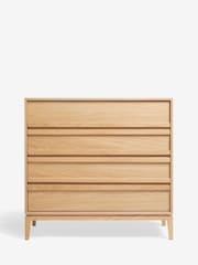 Jasper Conran London Oak Belgrave Chest of Drawers - Image 5 of 5