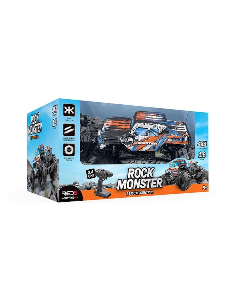 MenKind Red 5 Rock Monster Remote Control Vehicle - Image 3 of 3