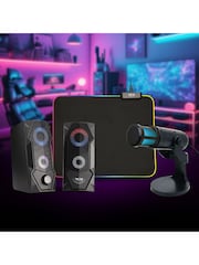 MenKind Red 5 Zodiac Light Up Gaming Set - Image 1 of 5